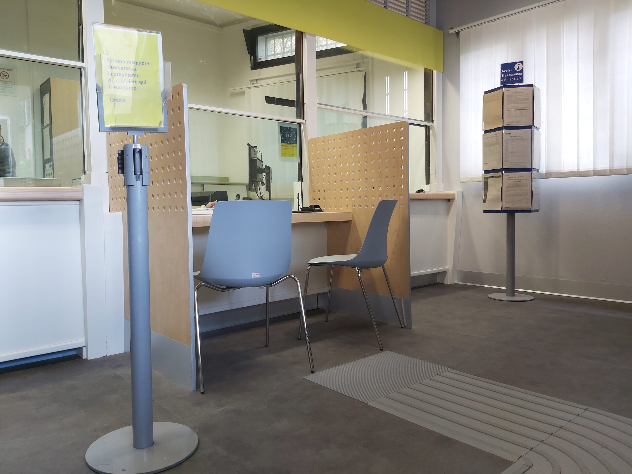 L'ufficio postale di Neoneli dopo gli interventi Polis