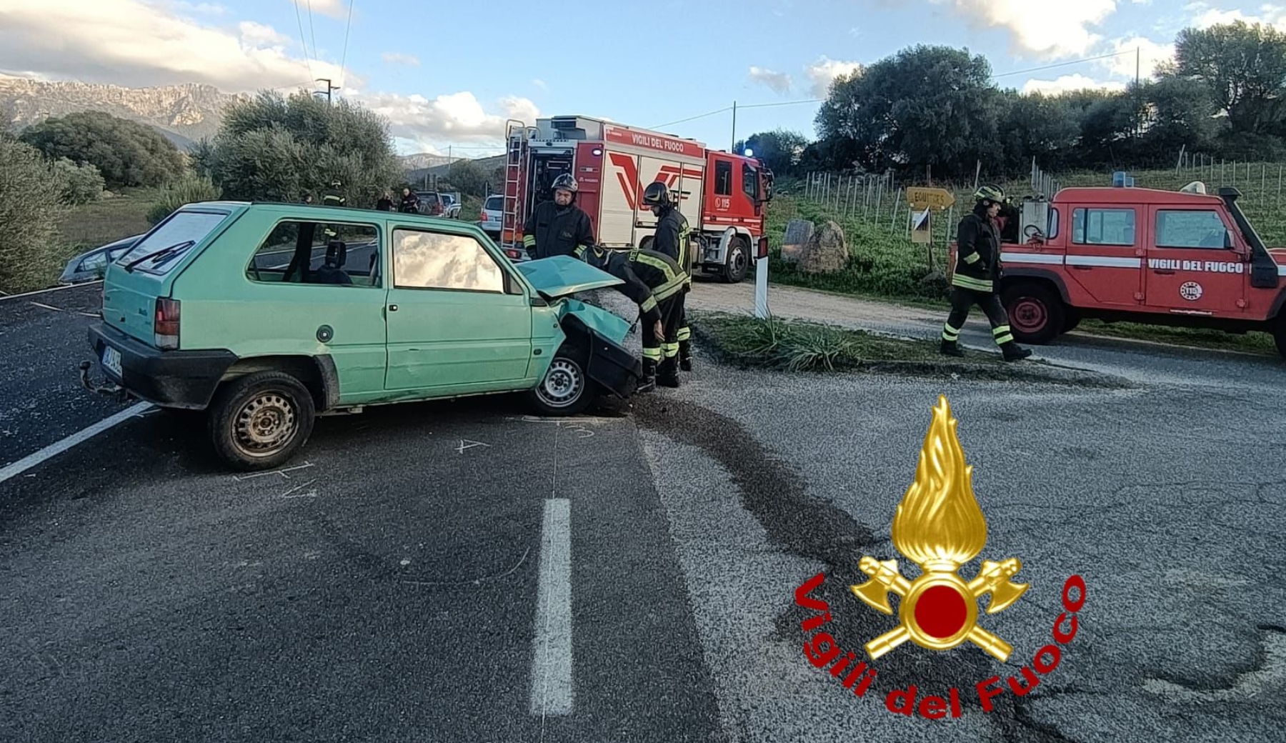 Violento incidente sulla strada provinciale 58, ci sono diversi feriti