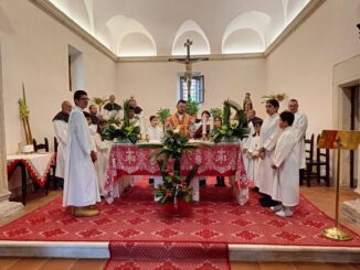 Domenica delle Palme a Tramatza, don Giacomo Zichi