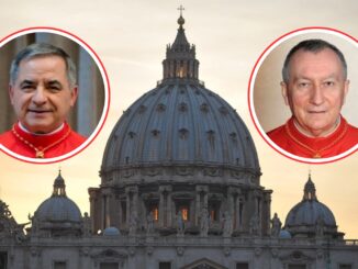 Giovanni Angelo Becciu e Pietro Parolin