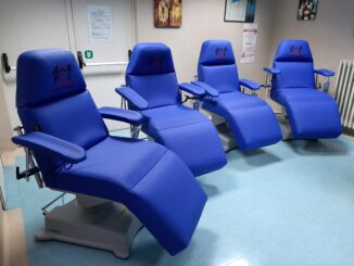 Nuove poltrone per la chemioterapia all'ospedale di Oristano
