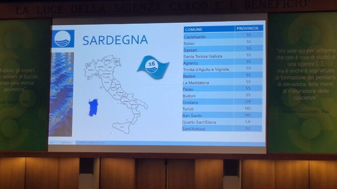 Bandiera Blu 2025, premiato nuovamente il mare di Oristano