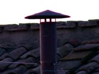 Conclave 2025, comignolo della Cappella Sistina, Città del Vaticano