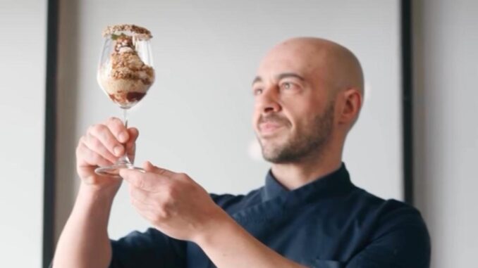 Lo chef Carlo Ledda di Oristano lancia il suo dolce Orgasmo
