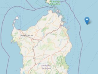Terremoto in mare a nord-est della Sardegna, vicino Olbia, nessun danno