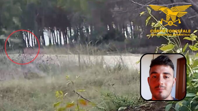 Appiccava incendi tra Terralba e Arborea, arrestato Christian Loi