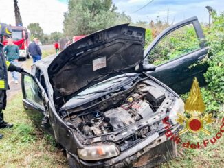 Violento incidente sulla strada di Oristano, un ferito