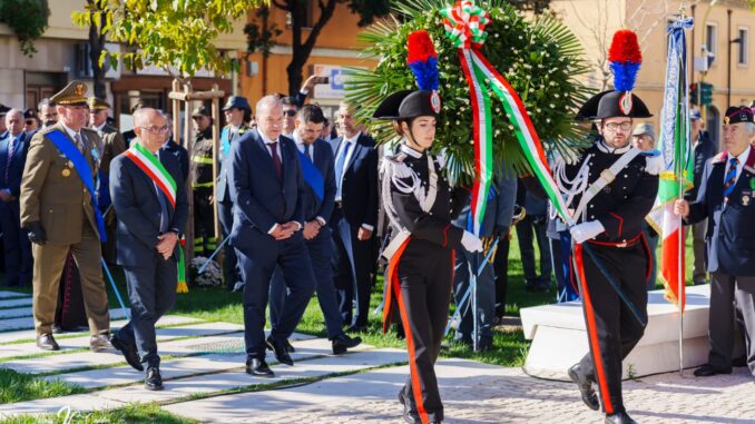 Giornata dell’Unità Nazionale, Oristano rinnova il ricordo dei Caduti