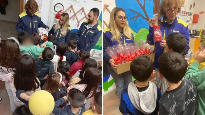 Poste Italiane raccoglie le letterine dei bambini a Santu Lussurgiu