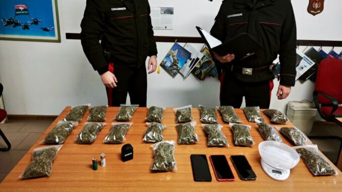 Operazione antidroga, arrestati tre giovani di Bosa