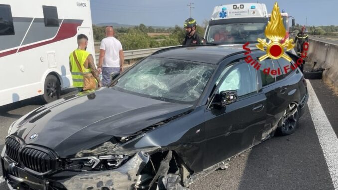 Incidente a Uras, carambola fra auto: come stanno i feriti