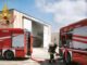 Paura a Santa Giusta, incendio in un capannone industriale