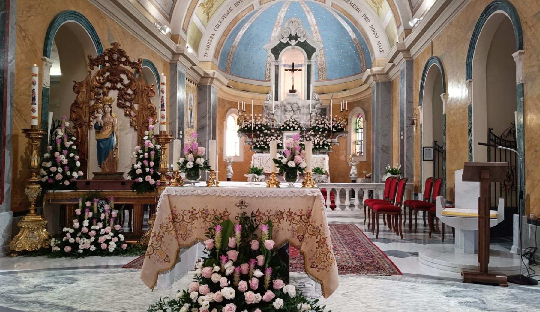 Chiesa santuario Madonna del Rimedio Oristano